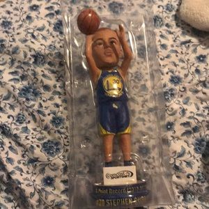 Stephen curry 3-point record bobble head rare